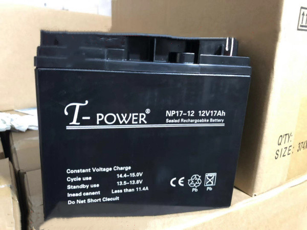 T-POWER蓄电池12V17AH